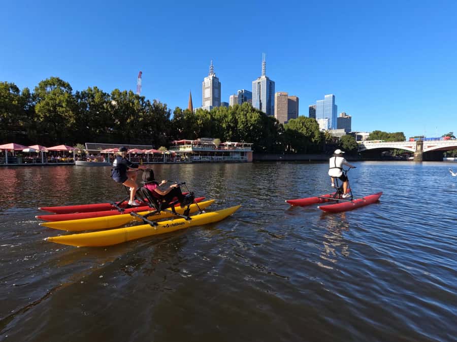 Yarra River, Melbourne Waterbike Tour - Key points at a glance