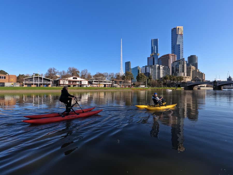 Yarra River, Melbourne Waterbike Tour - Is $70 good value for 90 minutes?
