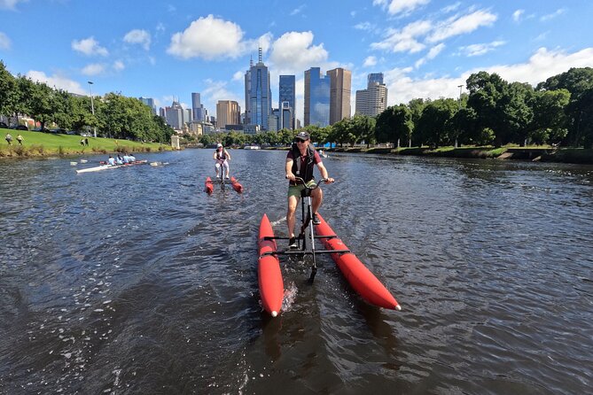 Yarra River Waterbike Tour - The Yarra From a Waterbike Seat