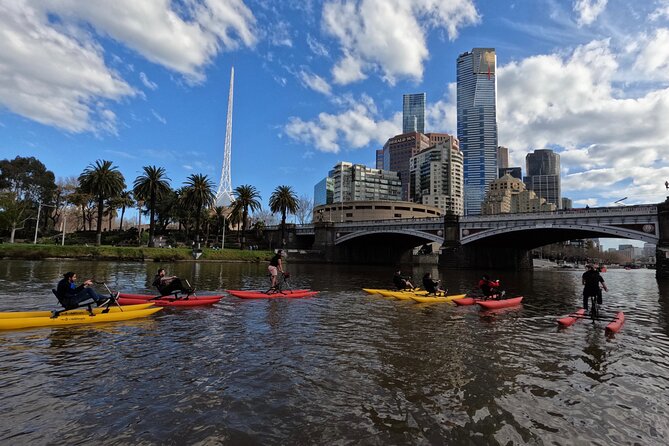 Yarra River Waterbike Tour - The Seat, Shoes, and Physical Effort