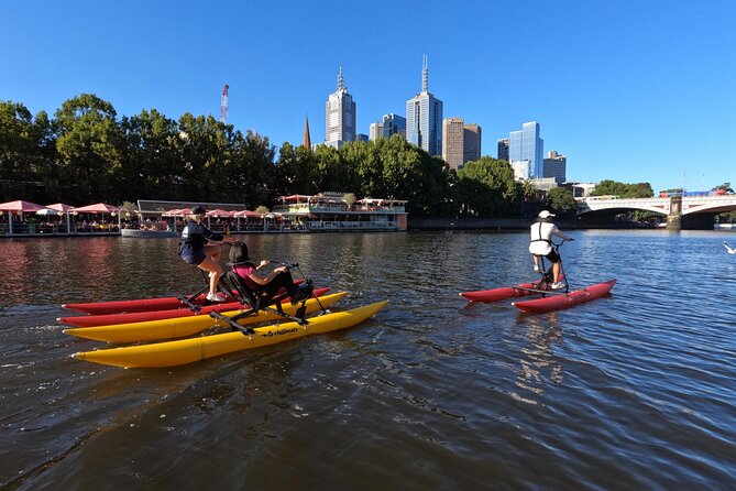 Yarra River Waterbike Tour - Federation Square and the City Center
