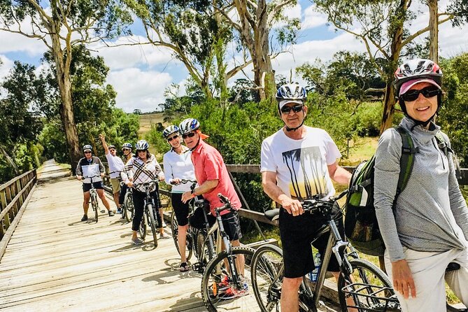 Yarra Valley Guided Bike Tour | Food & Wine Region - A one-hour lunch stop with Yarra Valley wine