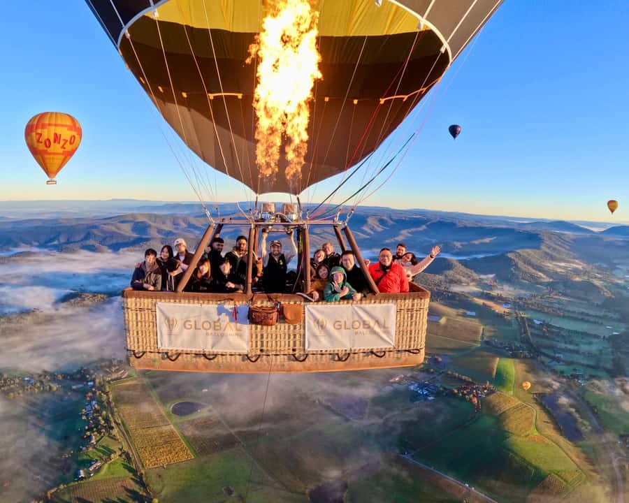 Yarra Valley: Hot Air Balloon with Breakfast & CBD Transfers - What the price of $383 includes